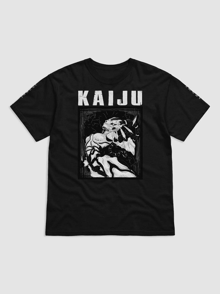 - [FRONT PRINT] -KAIJU Blackout Heavy T-Shirt product image (1)