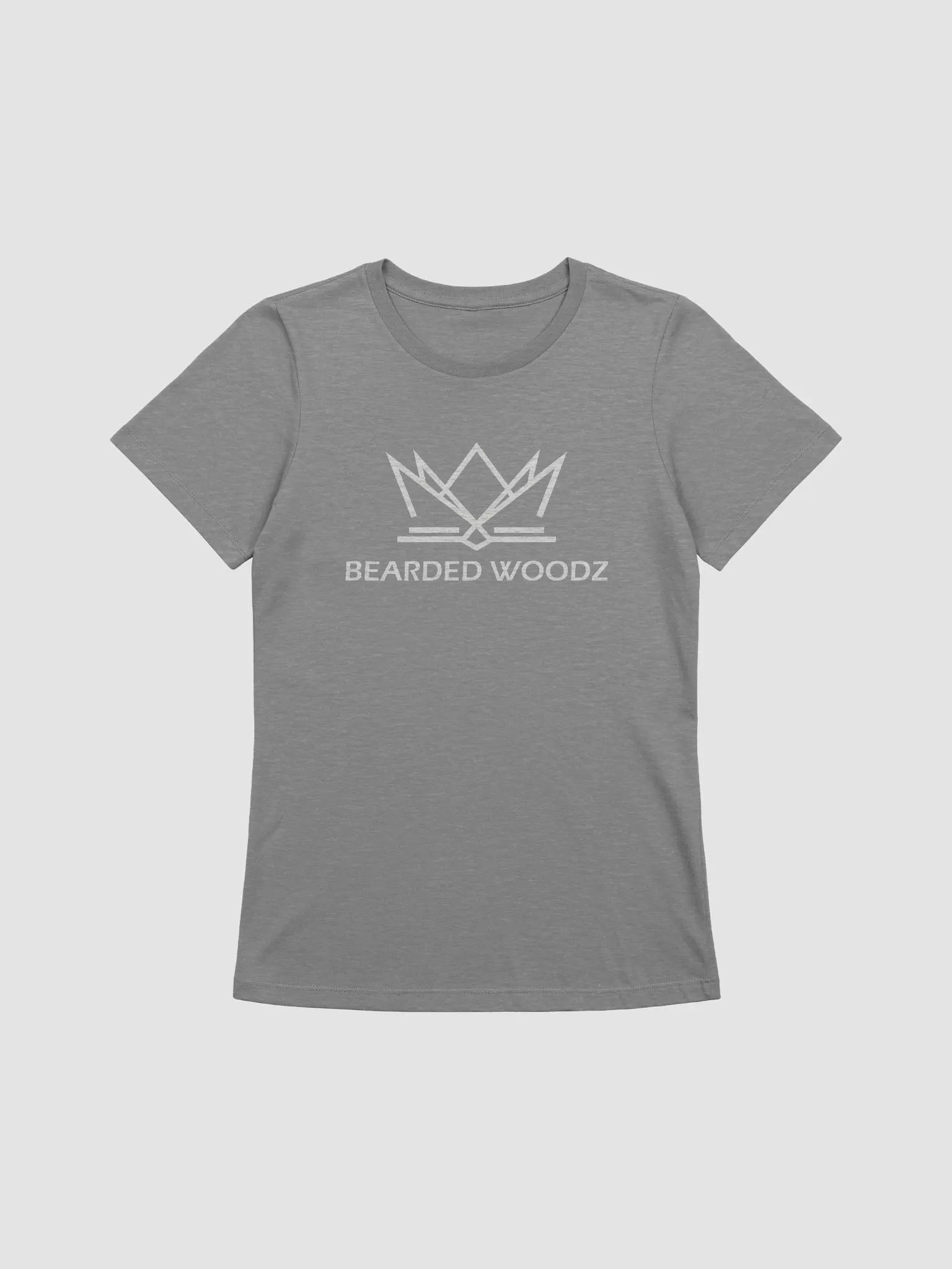Women's Bearded Woodz Relaxed-fit T-Shirt (White Embroidery) product image (1)