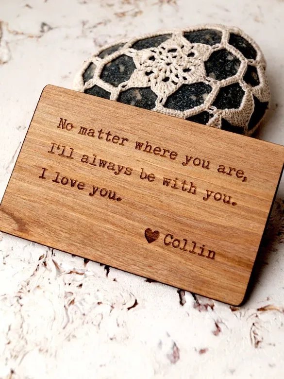 Wooden ID Card product image (1)