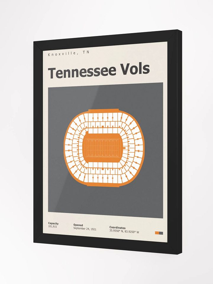 Tennessee Vols Stadium Top-Down Poster product image (4)