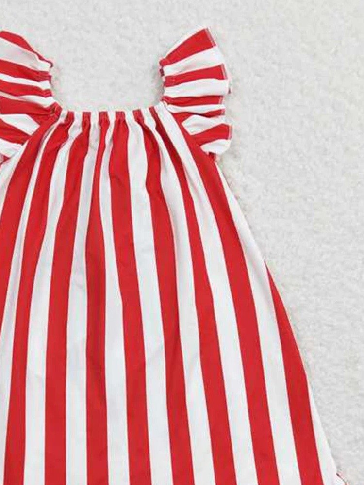 Candy Stripe Ruffle Dress product image (7)