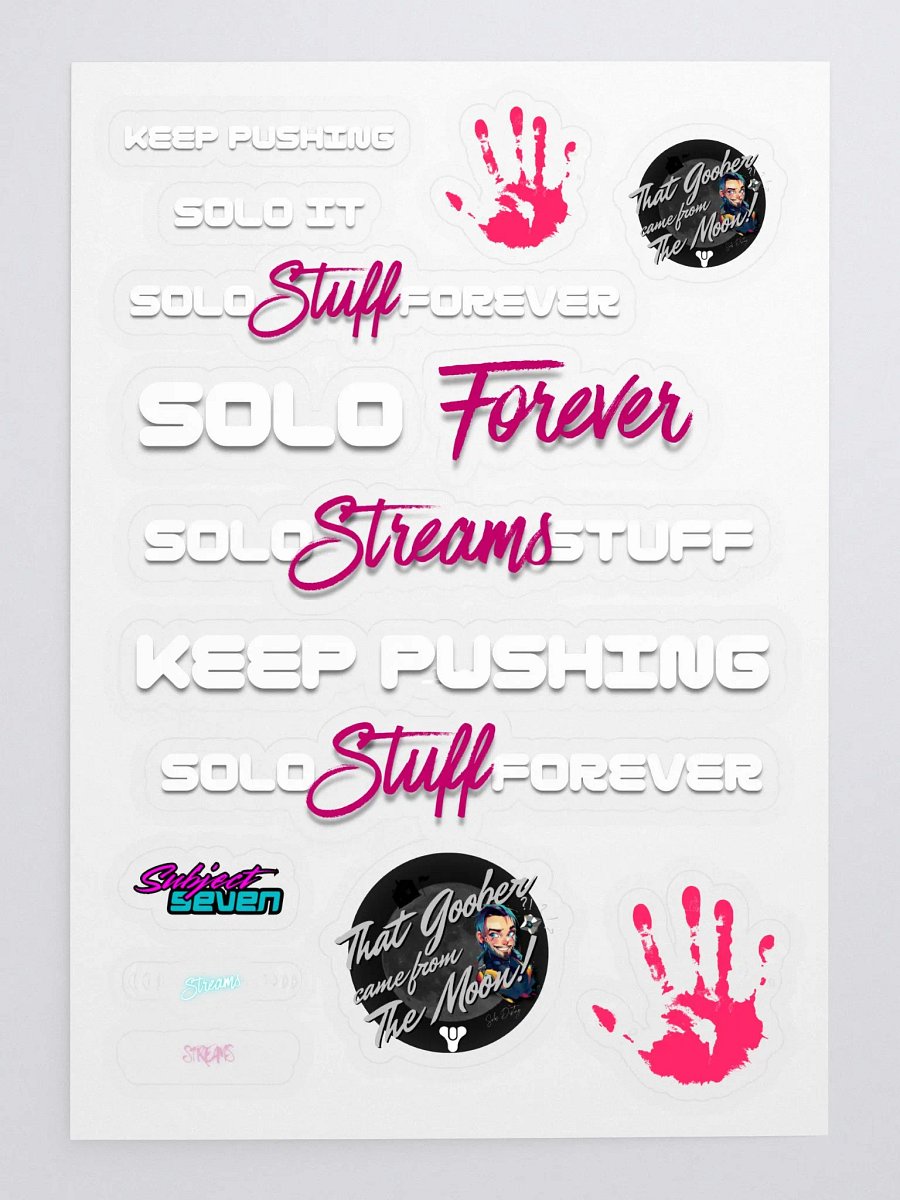 SOLO IT STICKERS product image (3)