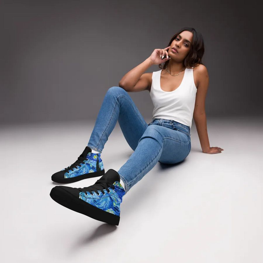Starry Night - Women's High Top product image (1)