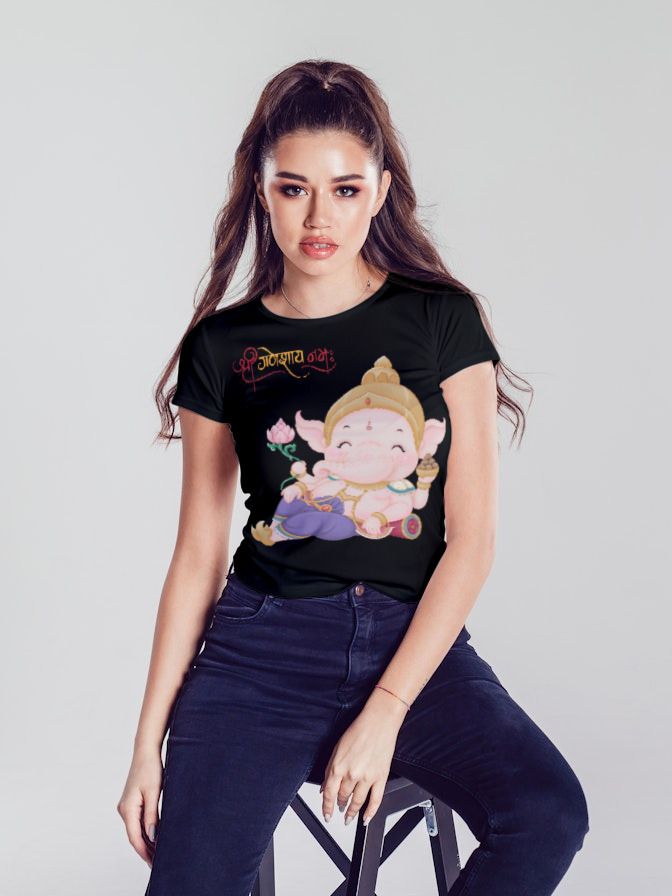 Ganpati Unisex T-shirt product image (2)