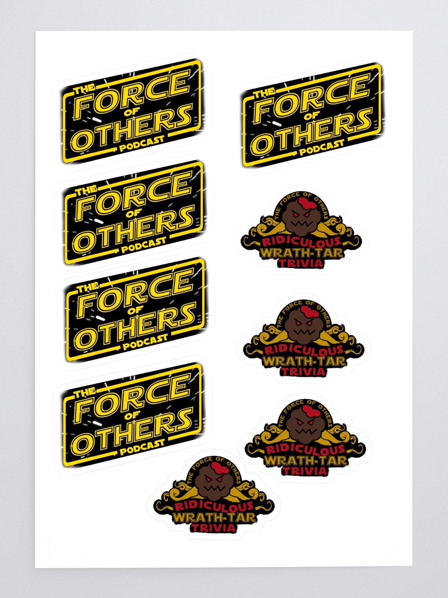 Force Of Others Sticker Sheet product image (3)