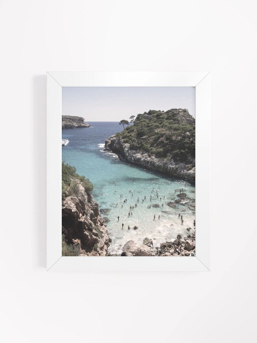 Calo des Moro Mallorca - Framed High-Quality Matte Poster product image (4)
