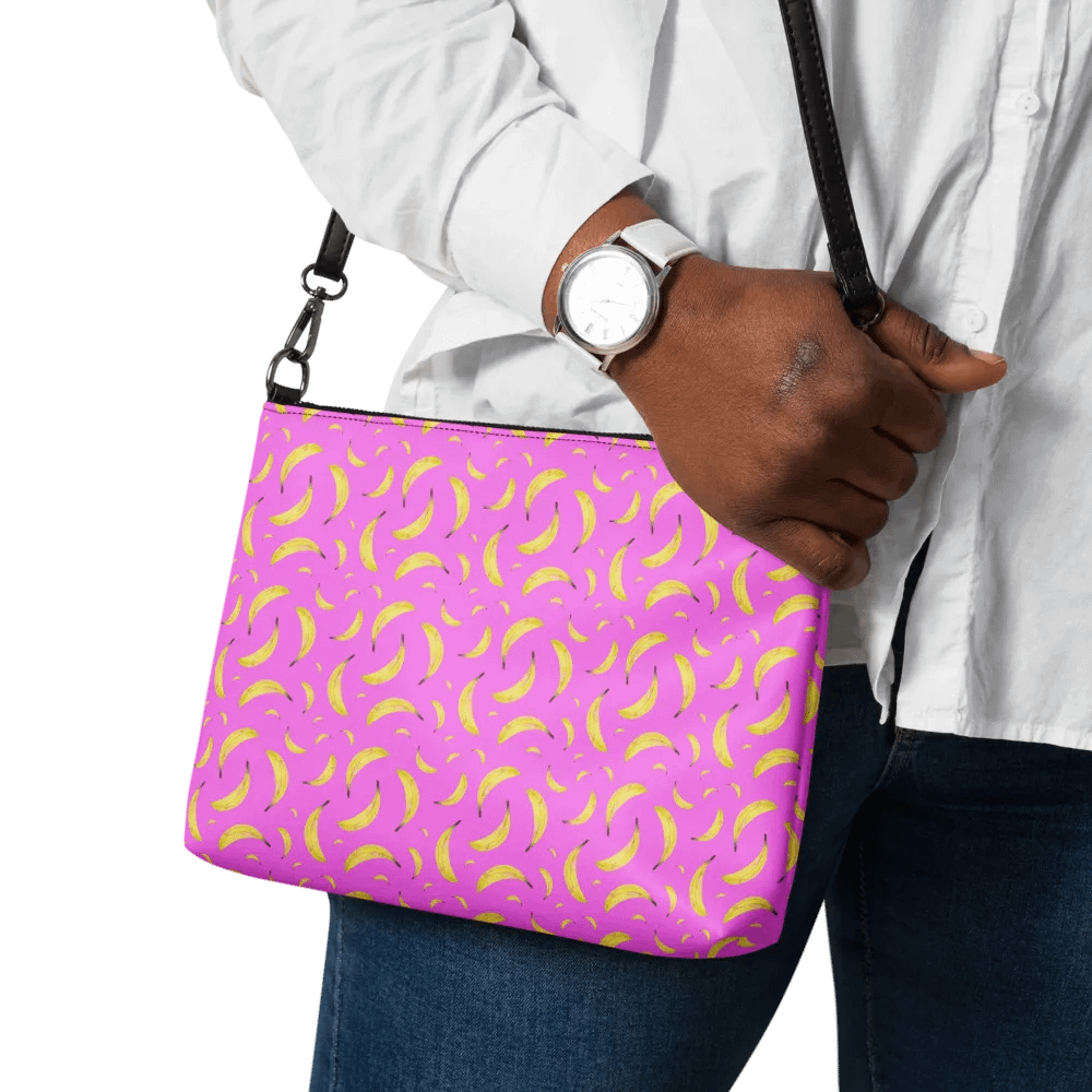 Banana pattern crossbody bag product image (2)
