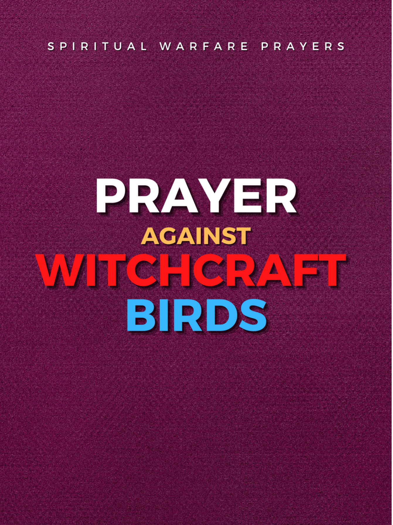 Prayer Against Witchcraft Birds product image (1)