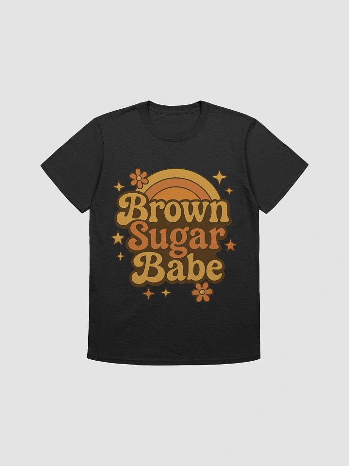 Retro Vibes 'Brown Sugar Babe' T-Shirt product image (3)