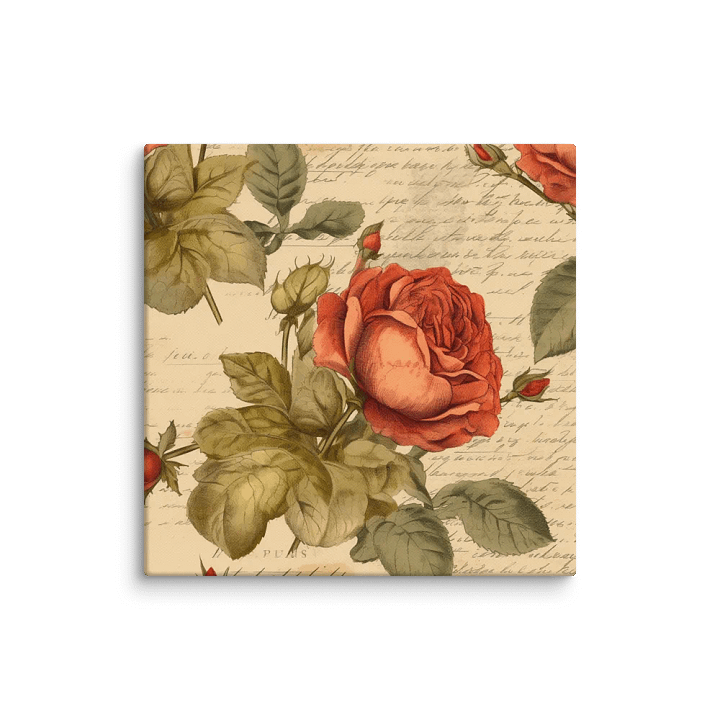 Vintage Rose: Canvas Print product image (1)