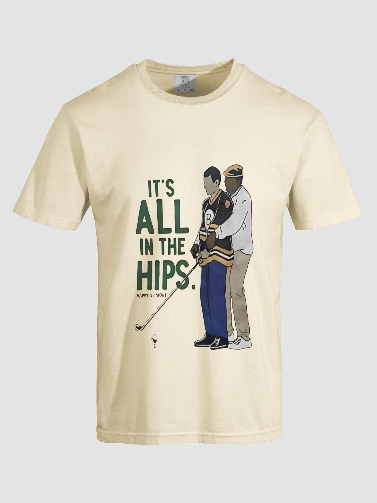 Happy Gilmore it’s all in the hips golf T-Shirt product image (13)