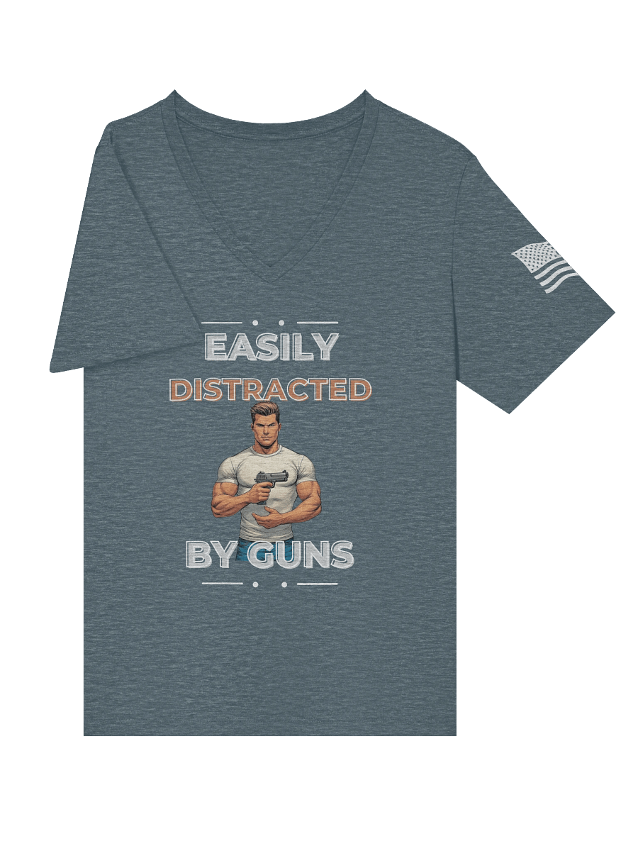 Easily Distracted by Guns - Women's T-Shirt product image (6)