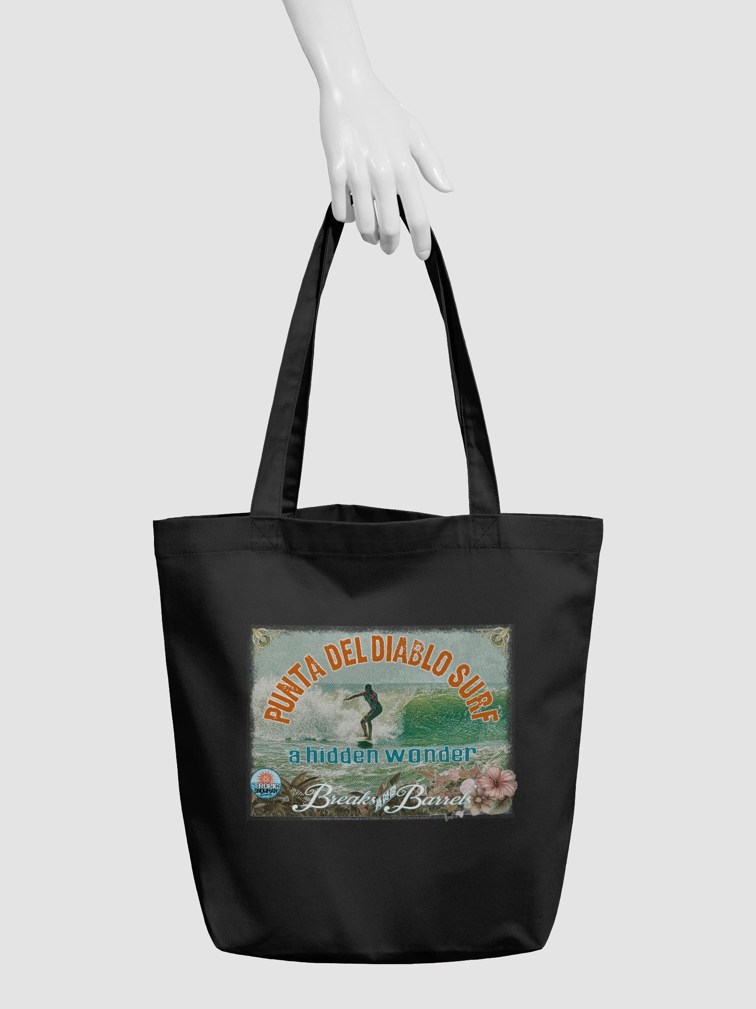 Breaks and Barrels - Devils Point Surf - a hidden wonder Tote - xTS product image (7)