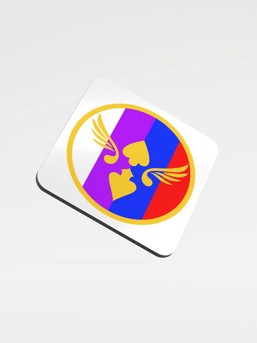 Pride-Winged Spades Coaster product image (1)