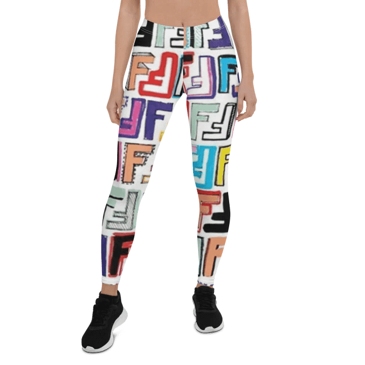 Leggings – Luxury Logo Print for Sophisticated & High-End Style product image (1)