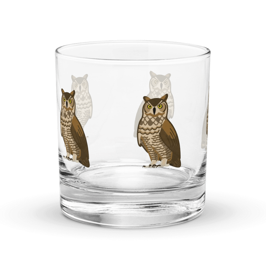 Owl Love You Forever Rocks Glass 2 product image (3)