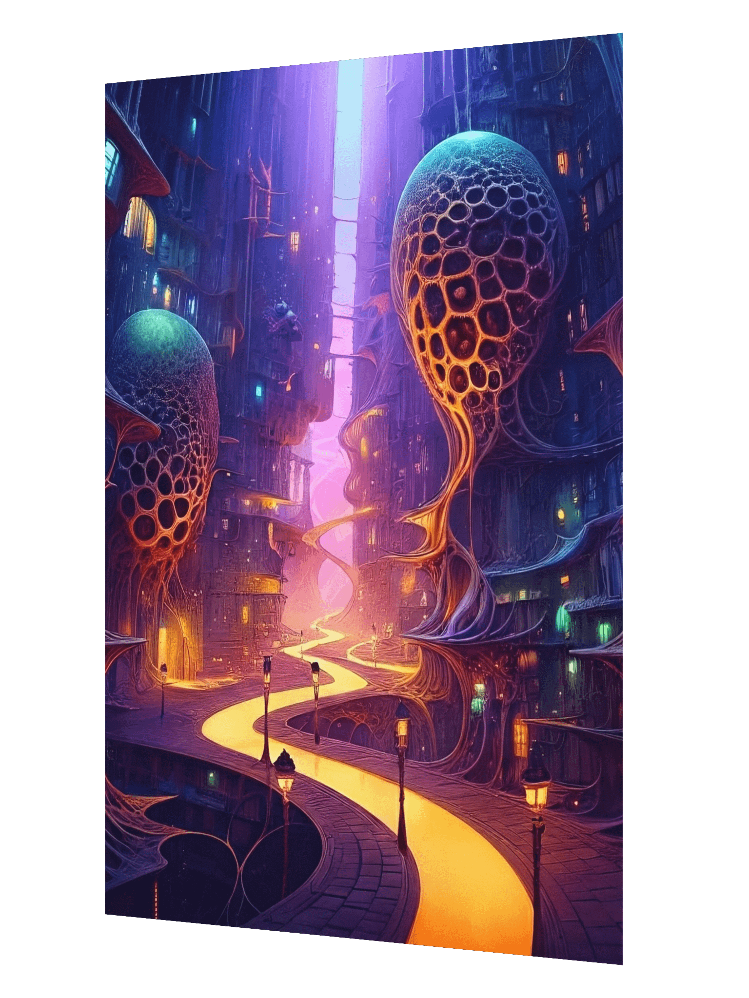 City of Lights Enhanced Matte Paper Poster product image (2)