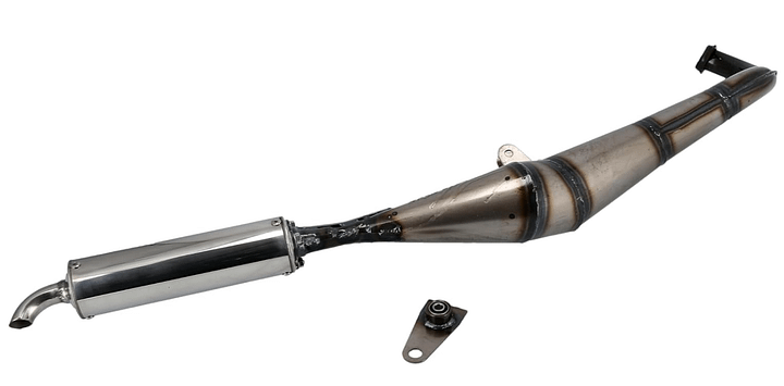 Auspufftopf - Rennauspuff RESO C32 Sport - mit Kugelflanschanschluß und Ø32mm-Krümmer - ohne TÜV product image (1)