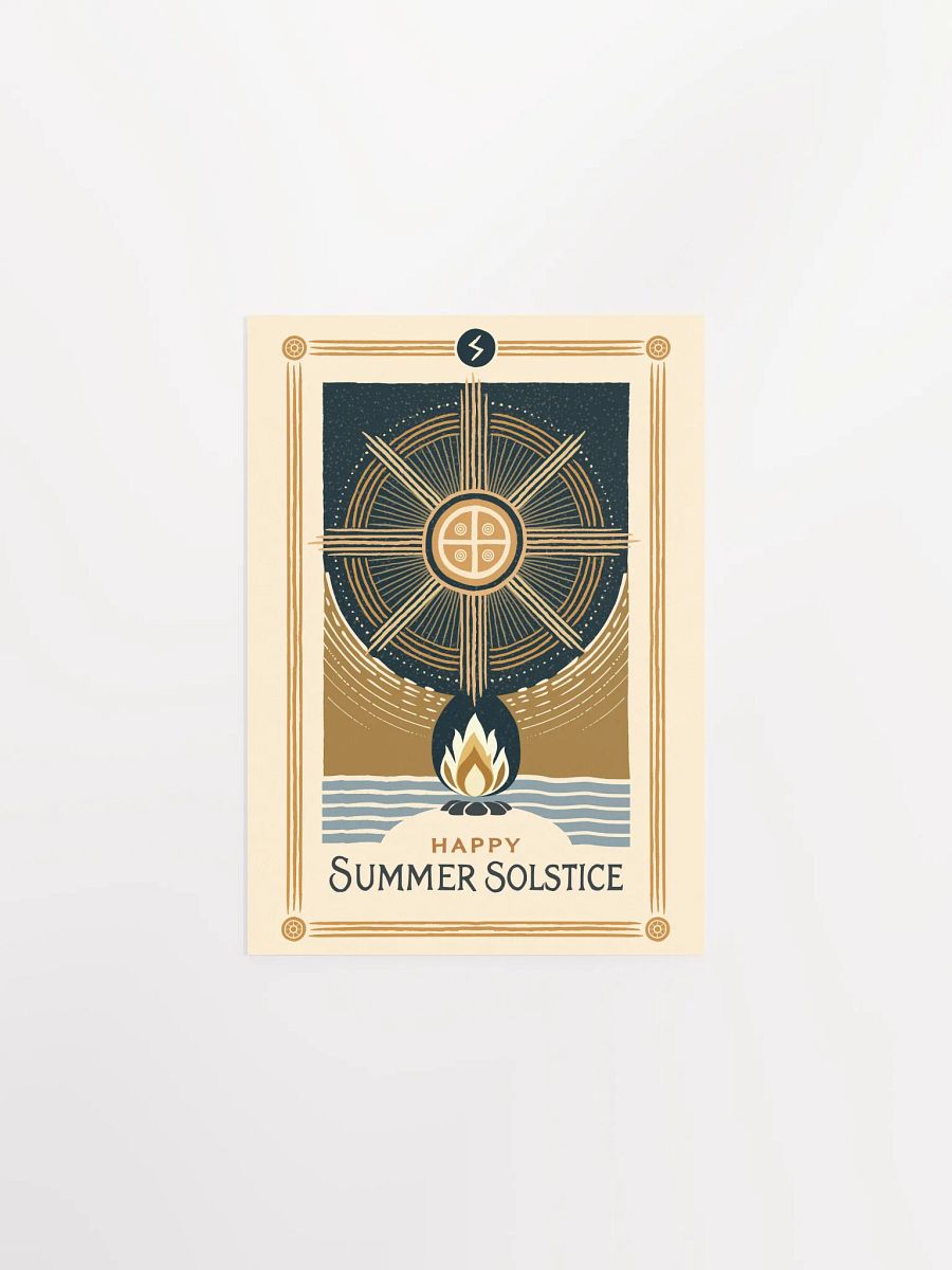 Norse Pagan Midsummer Poster product image (2)