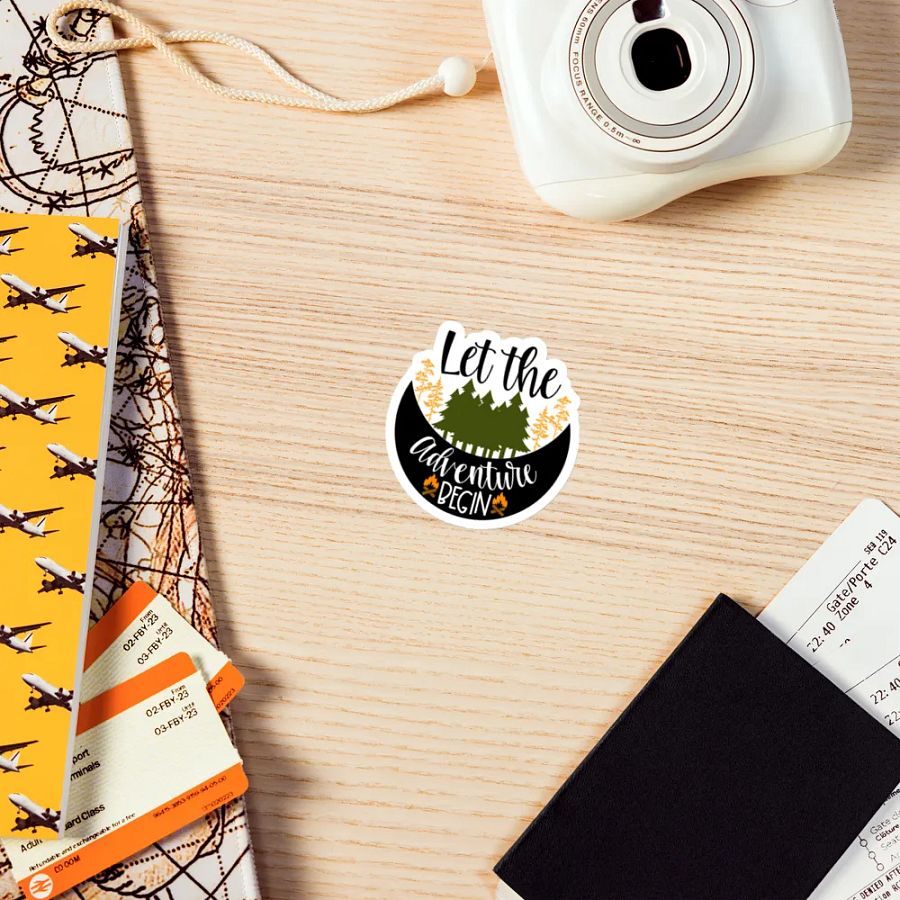Adventure Awaits Die-Cut Magnets product image (9)