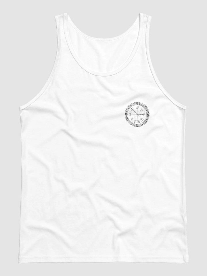 Nordische Runen | Schwarzer Vegvísir | Jersey Tank product image (9)