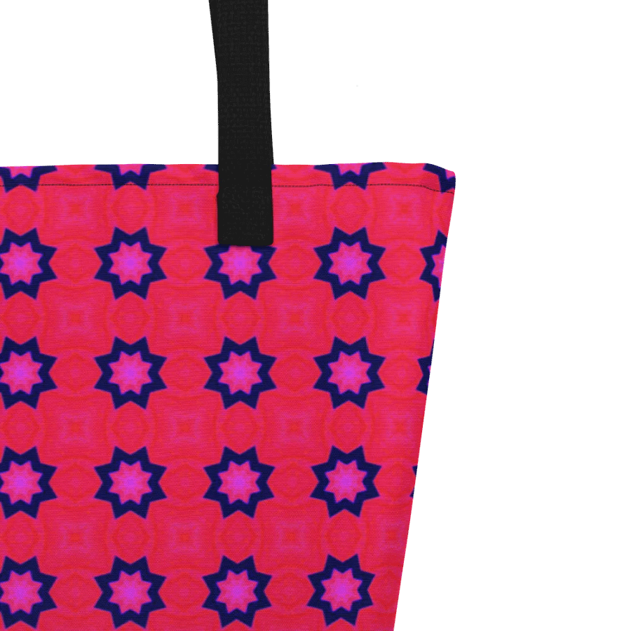 Abstract Red Tote Bag product image (5)