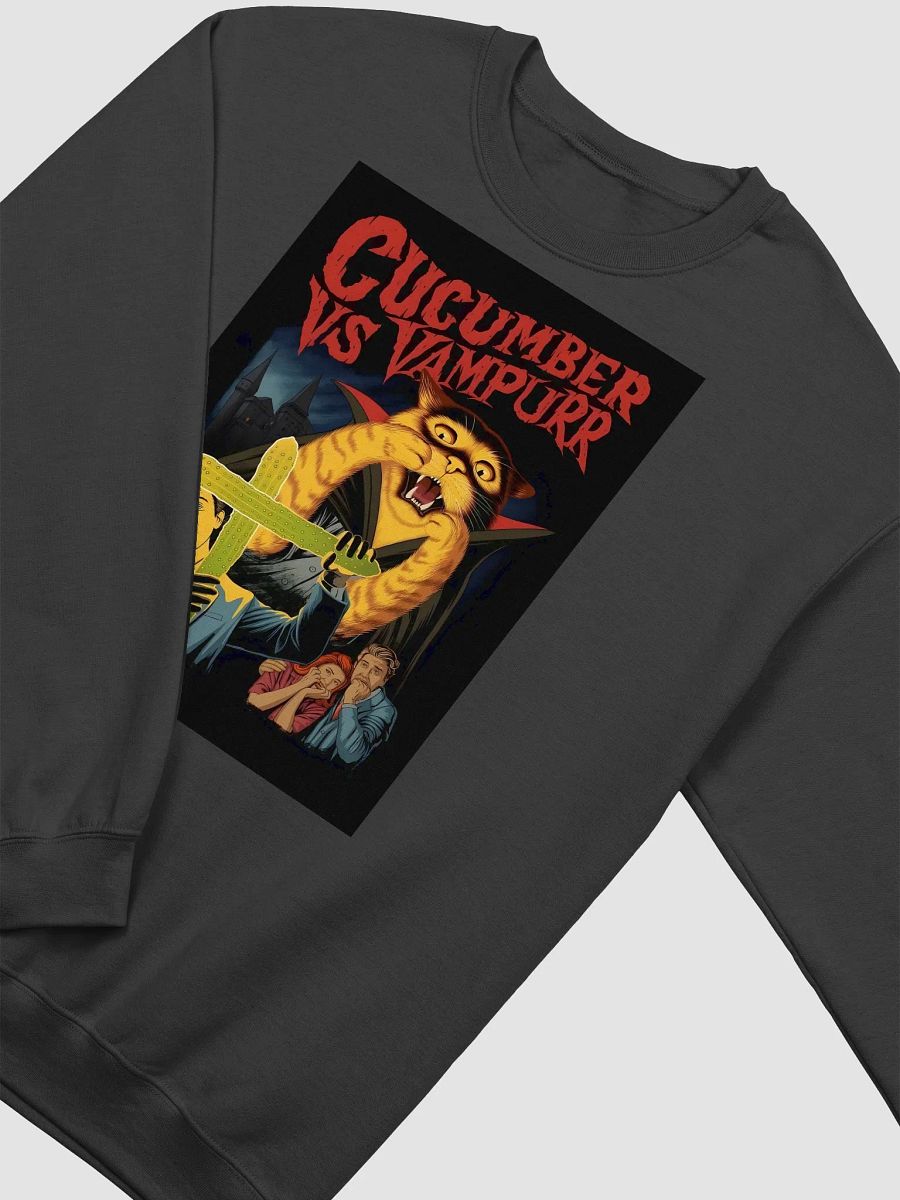 Cucumber vs Vampurr Dramatic Poster Sweatshirt product image (4)