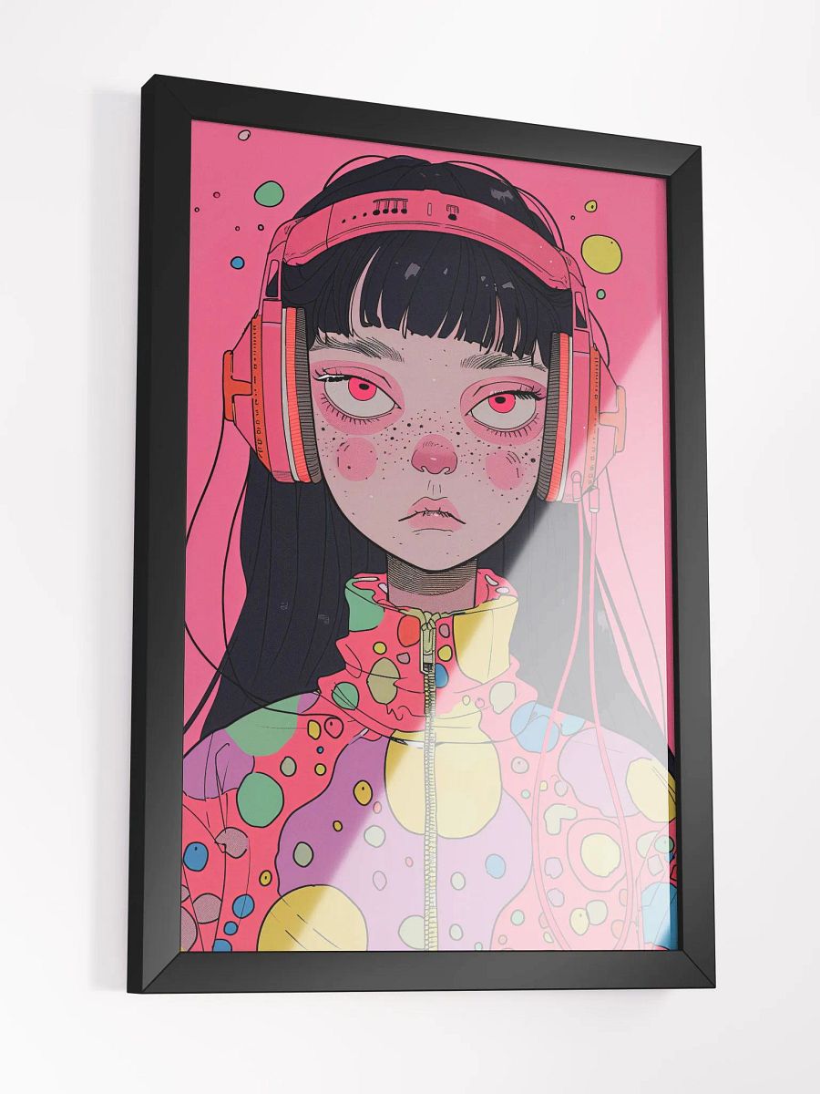 Pop Beats Pop Art Poster - Framed product image (5)