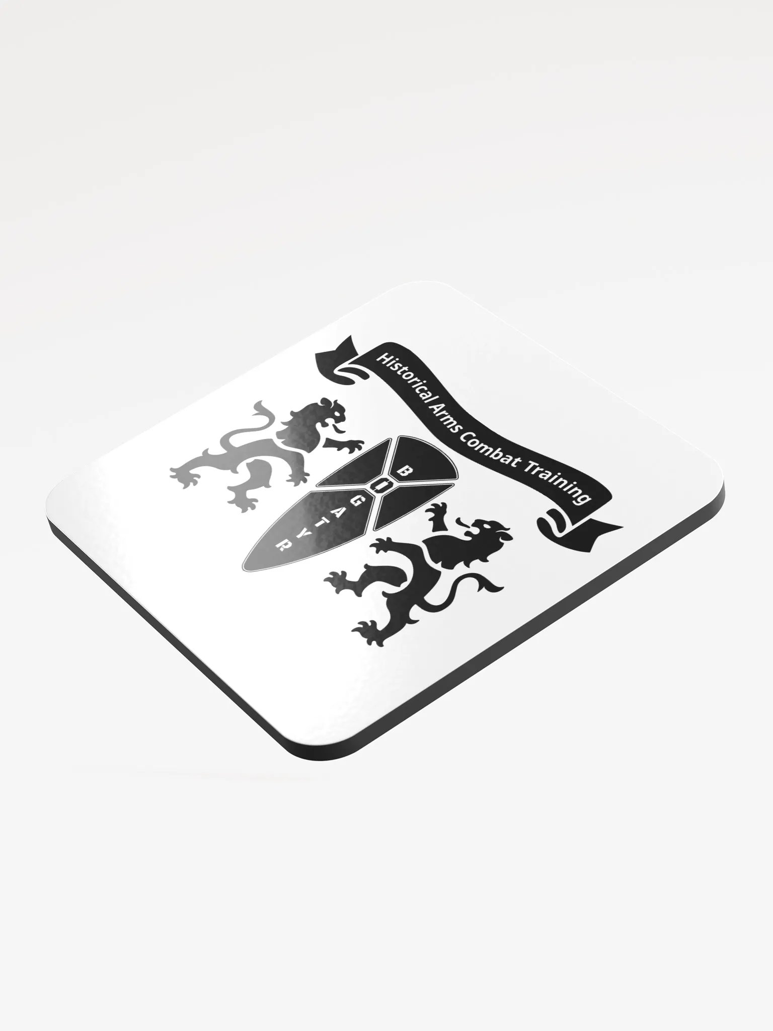 Black HACT logo Coaster product image (3)