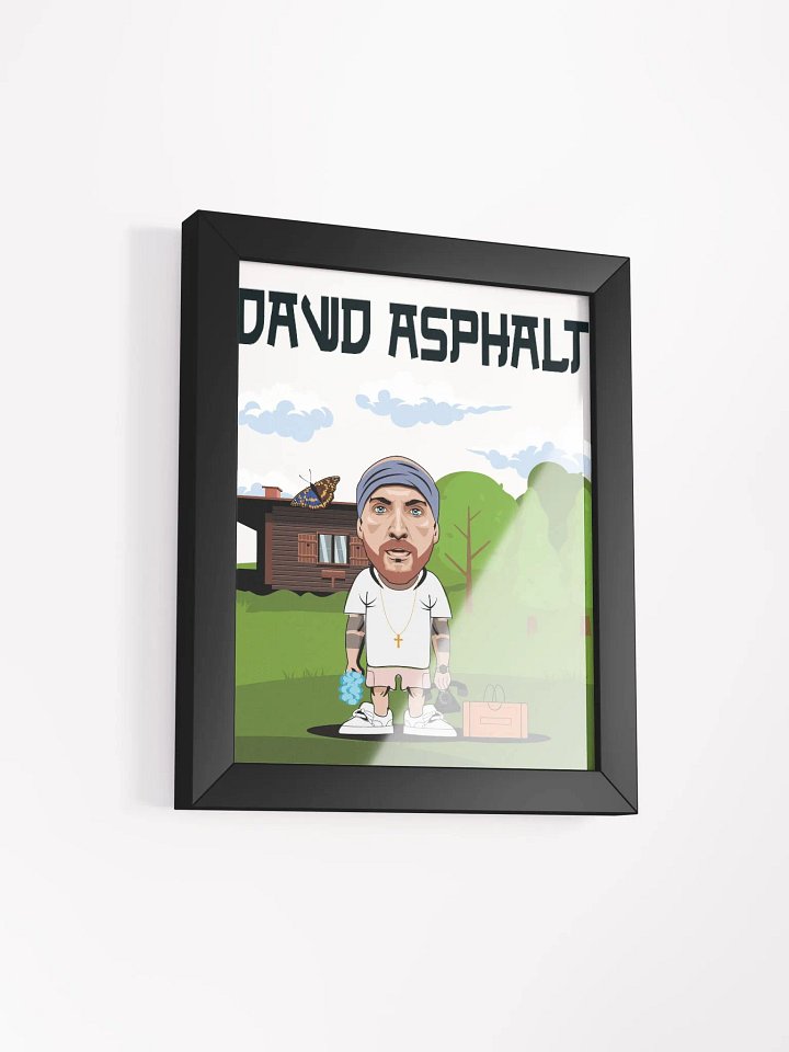 Gerahmtes Poster - DAVID ASPHALT product image (7)
