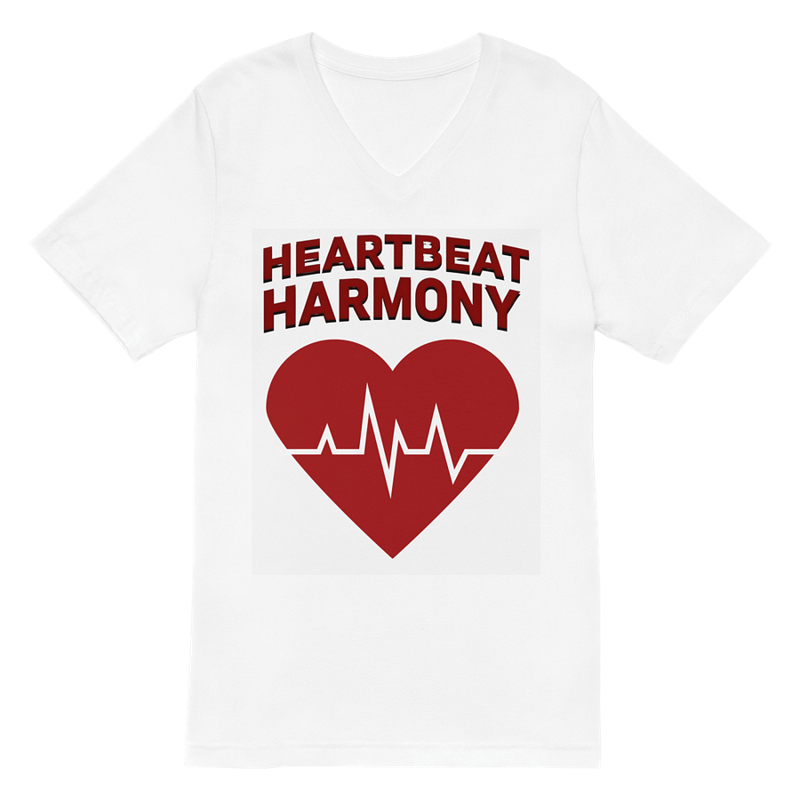 Harmonic Heartbeat V-Neck Tee product image (6)