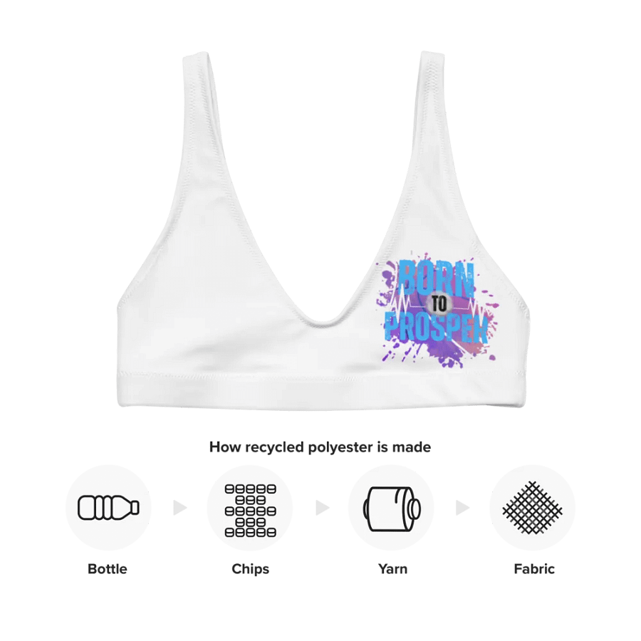 Born to Prosper Vibrant Bikini Top product image (12)