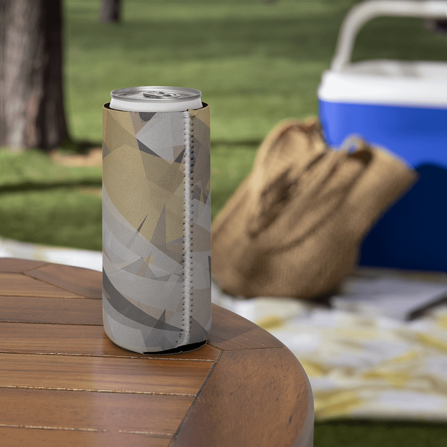 Geometric Elegance Can Cooler product image (5)