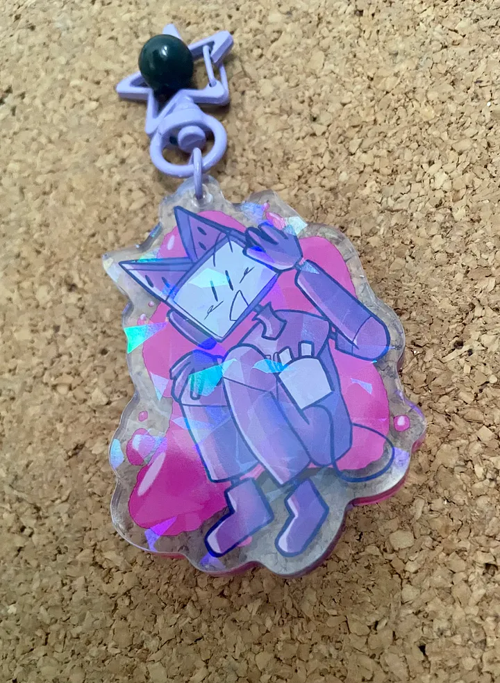 ★彡 Splatter Keychain ★彡 product image (2)