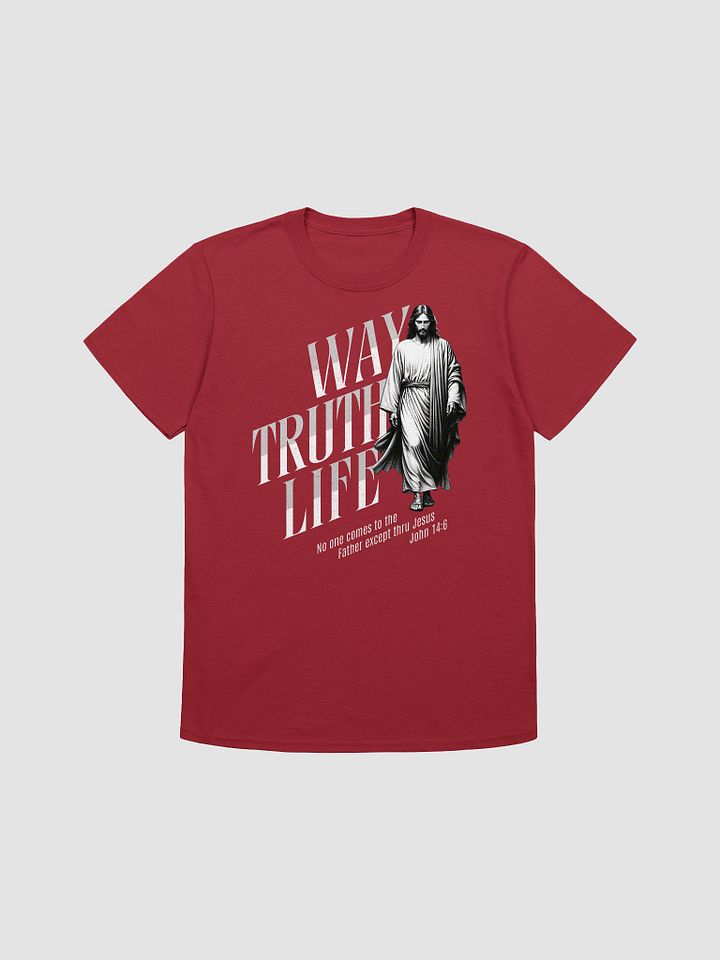 Way Truth Life V2 T-shirt Red product image (1)