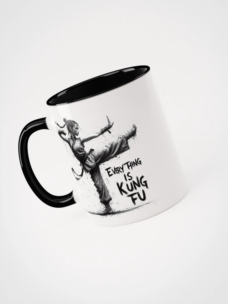 Kung Fu Kick Ceramic Mug product image (3)