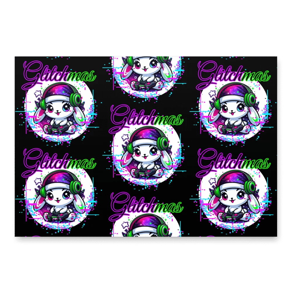 Glitchmas Wrapping Paper Set product image (1)