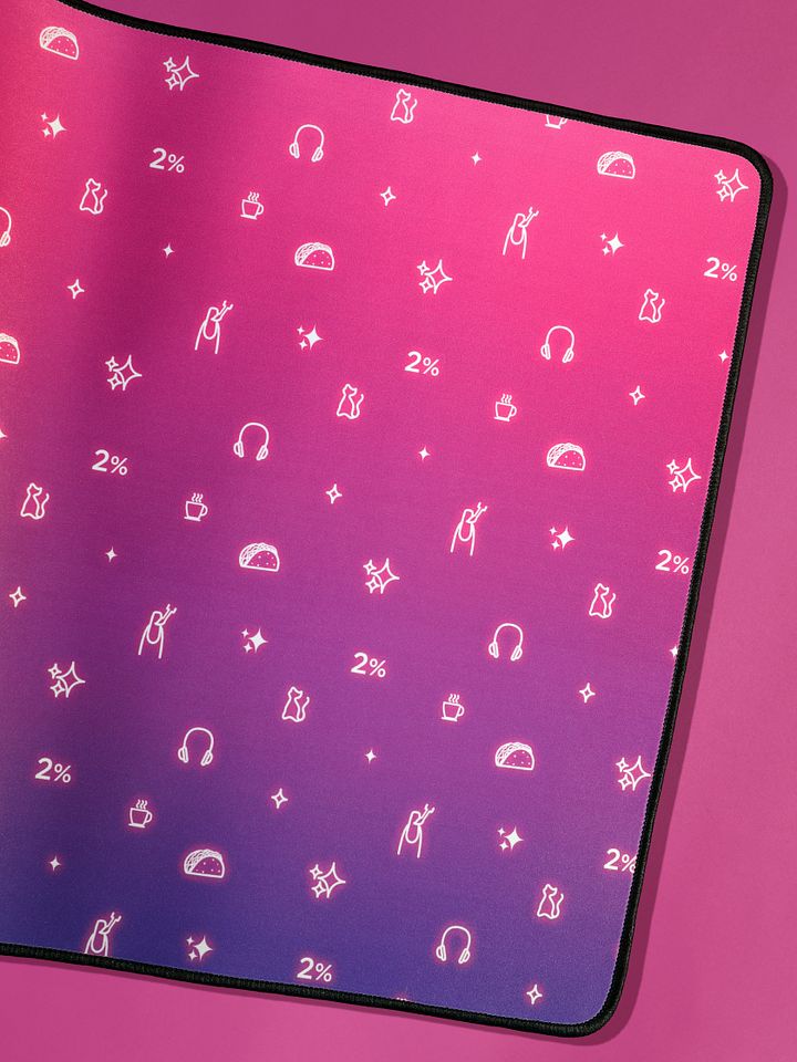 Simply Gaming Mouse Pad - Pink product image (1)