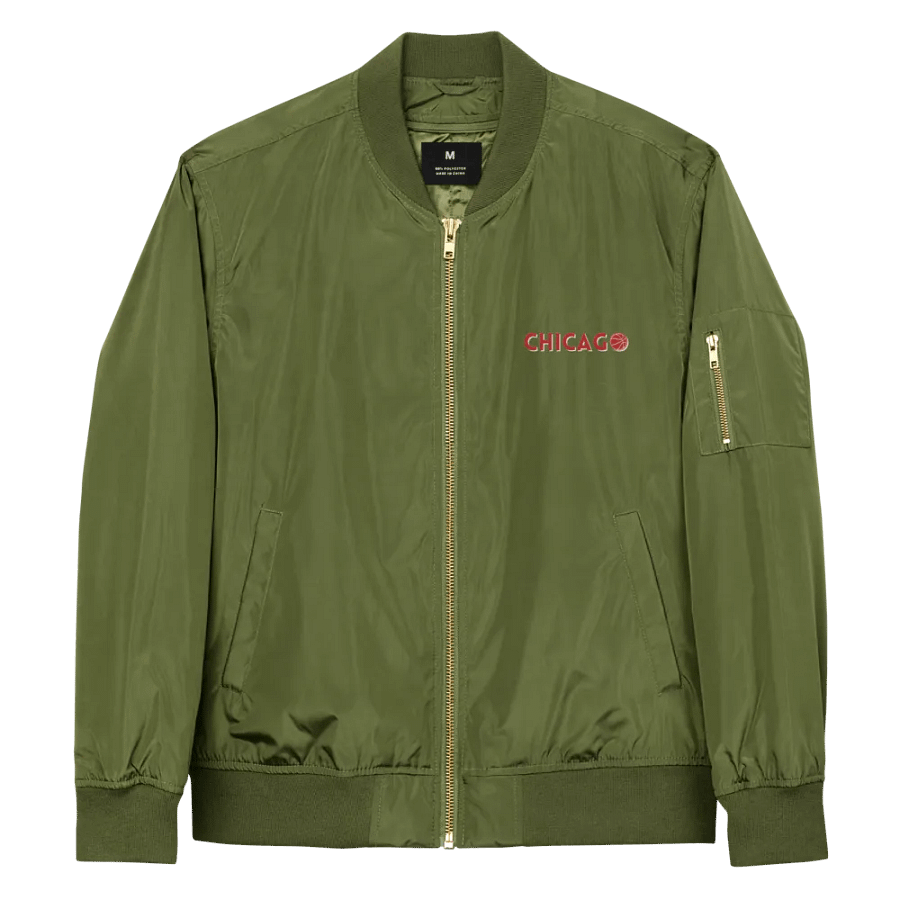 Threadfast Apparel Premium Bomber Jacket - Font Style (6) product image (4)