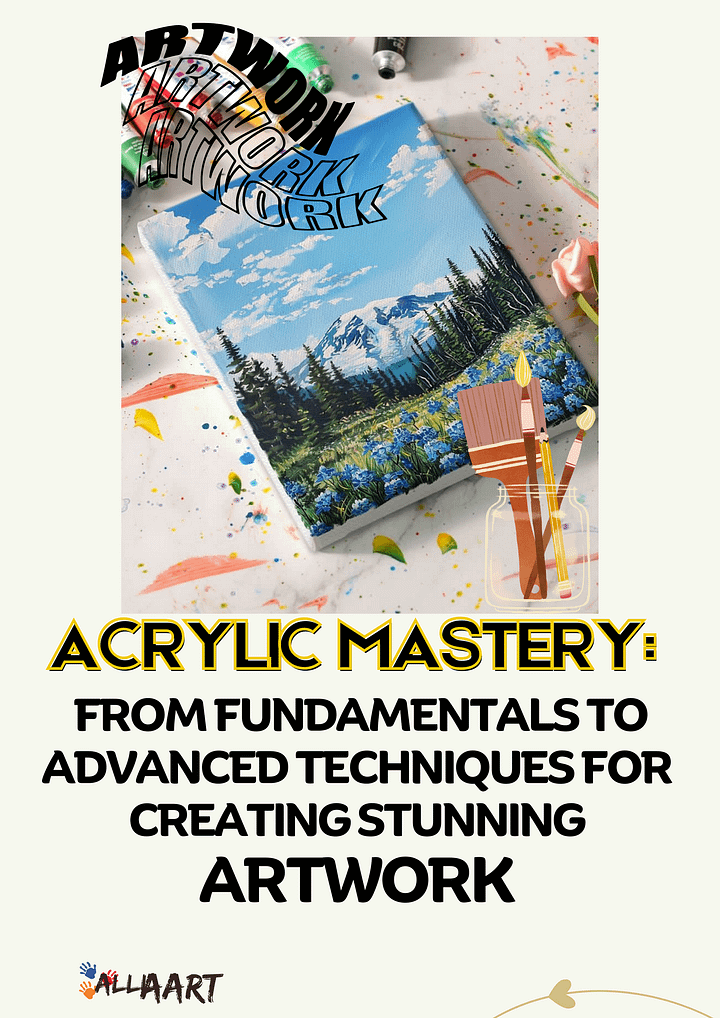 Acrylic Mastering: From Fundamentals to Advanced Techniques for Stunning Artworks - EBook product image (1)