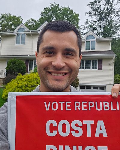 Today I HAND DELIVERED lawn signs in Oakland, Mahwah, River Vale, Hillsdale, and Park Ridge.

These signs help promote our me...