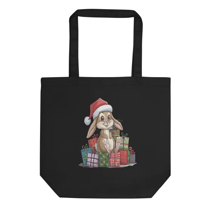 Santa Bunny Eco-Friendly Tote Bag product image (1)