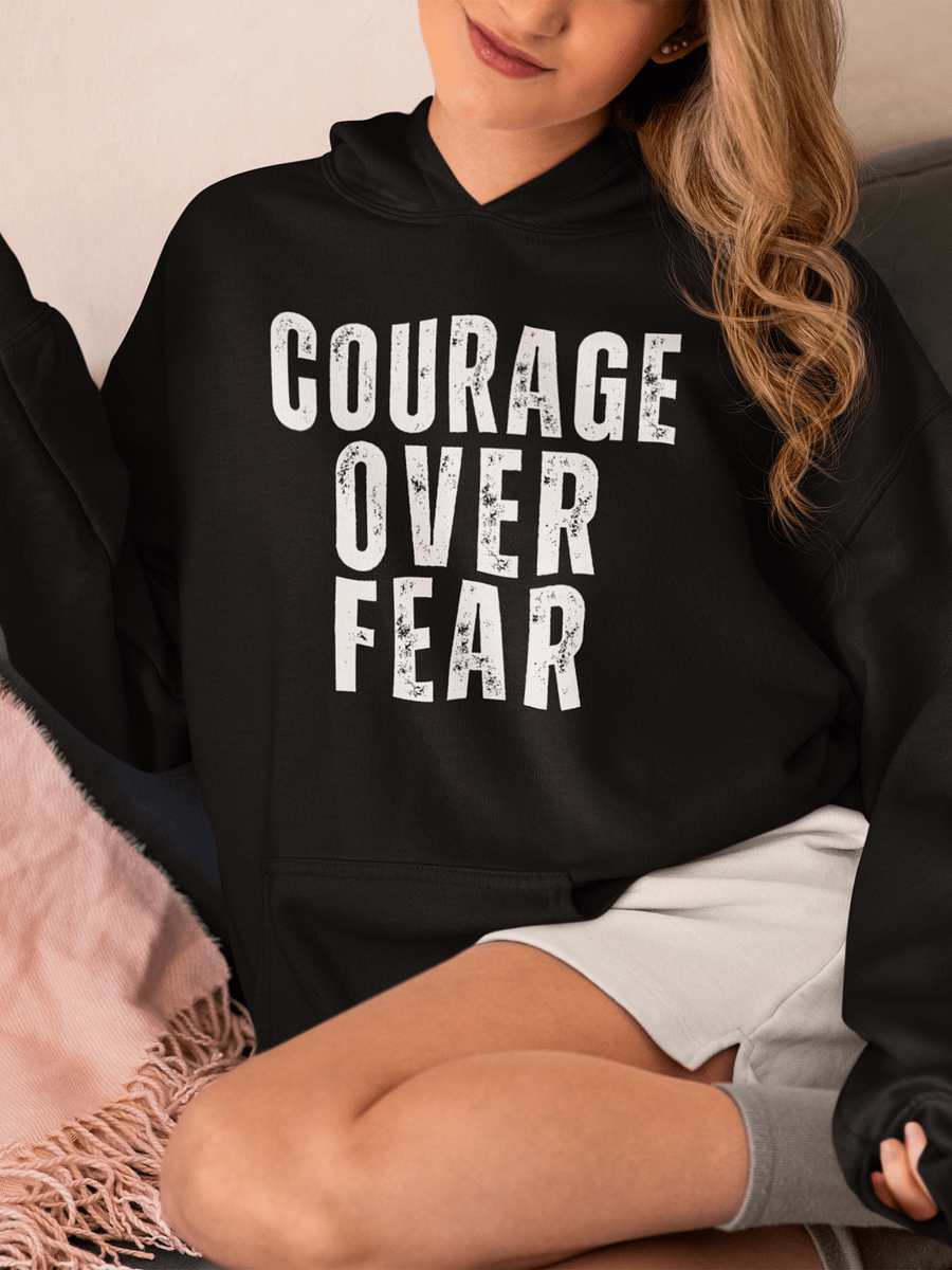 Courage Over Fear Classic Hoodie product image (15)