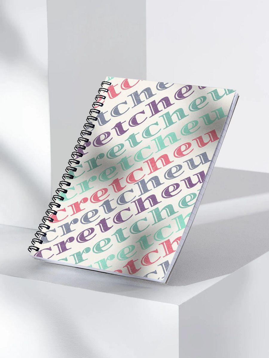 Gretcheu's Colorful Spiral Notebook product image (3)