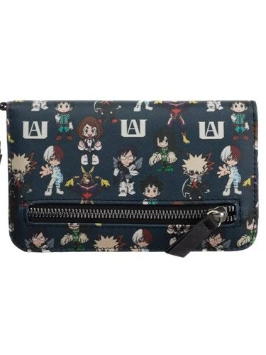 My Hero Academia Multi Character Mini Wallet Wristlet - Carry Your Heroic Style Everywhere! product image (1)