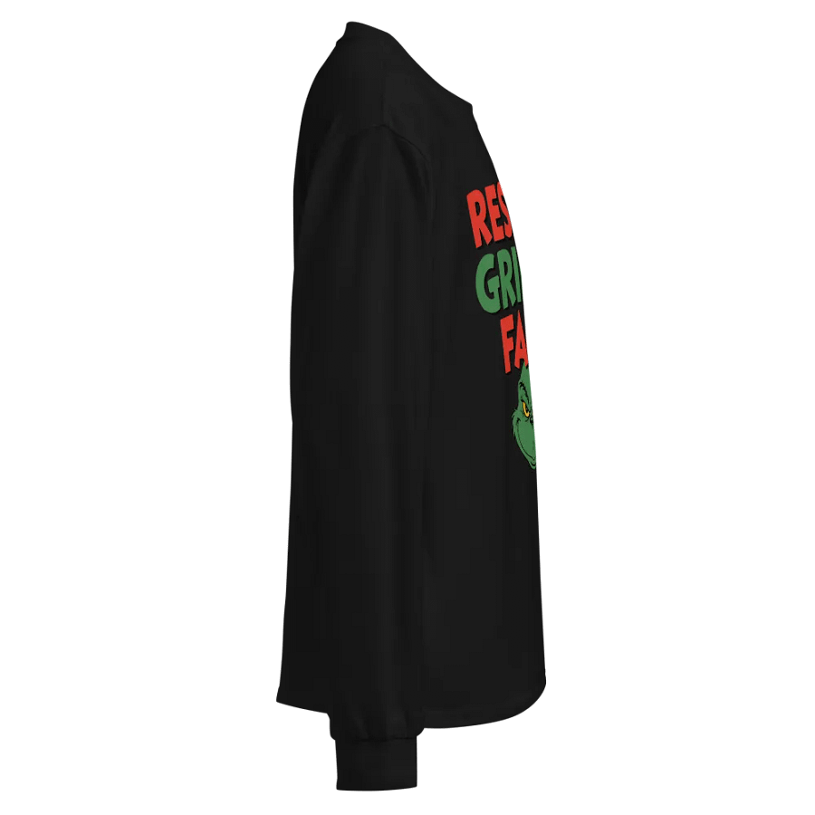 Mischievous Grinch Long Sleeve Shirt product image (3)