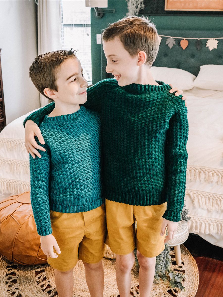 Everyday Crochet Pullover Sweater (9 Adult Sizes) product image (5)