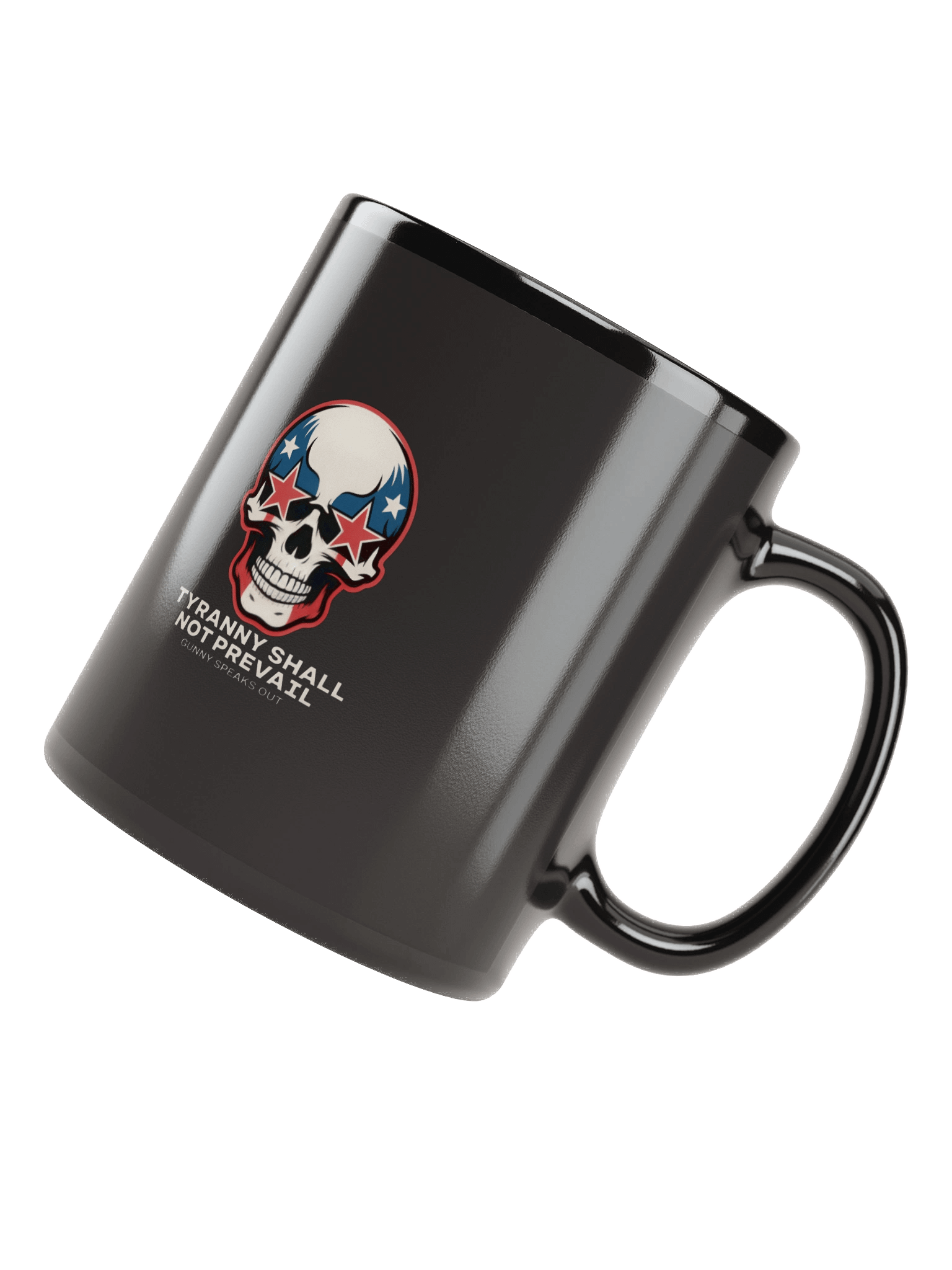 Tyranny Shall Not Prevail Skulls Mug product image (7)