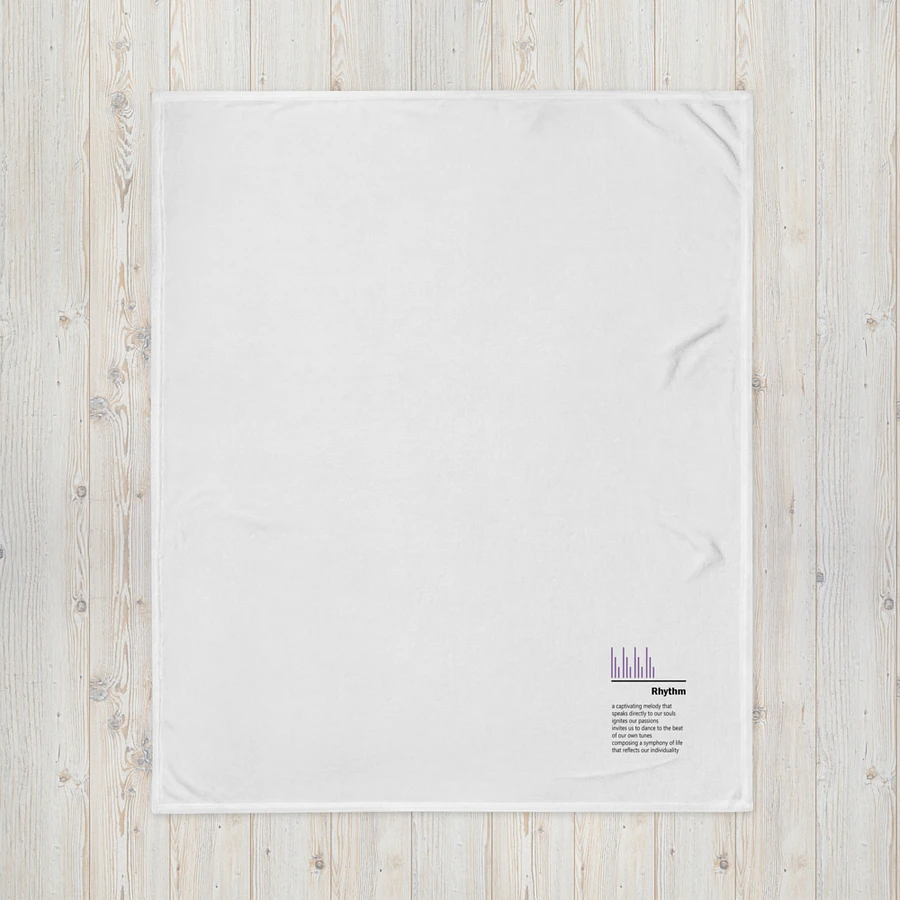 rhythm blanket - purple line product image (3)