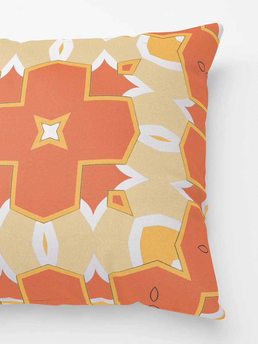 Sunset Delight- Abstract Geometric Print Throw Pillow product image (4)